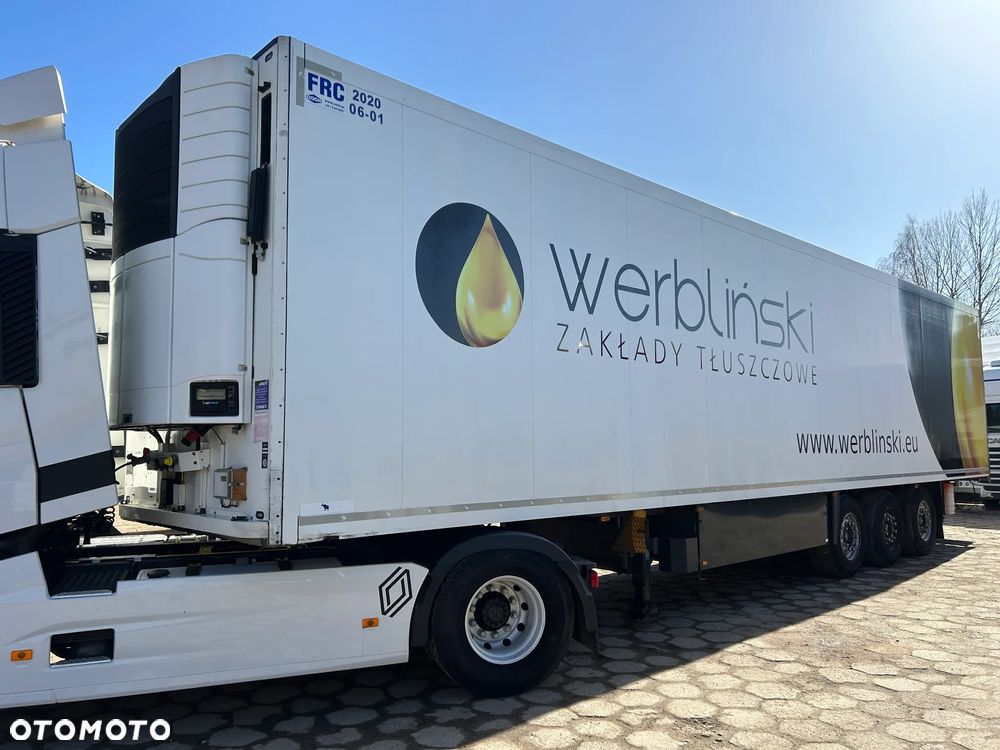 Schmitz Cargobull CARRIER VECTOR 1850 / GRUBA ŚCIANA 7 CM / 2.75 M WYSOKOŚĆ W ŚRODKU / KOSZ PALETOWY / 4 ZAMKI / DIESEL + ELEKTRYK / DRUKARKA / 2010 ROK !! - 2