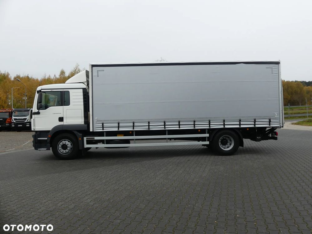 MAN TGM 18.250 / FIRANKA 7.30 + WINDA / ZSUWANY DACH / EURO 6 / - 4