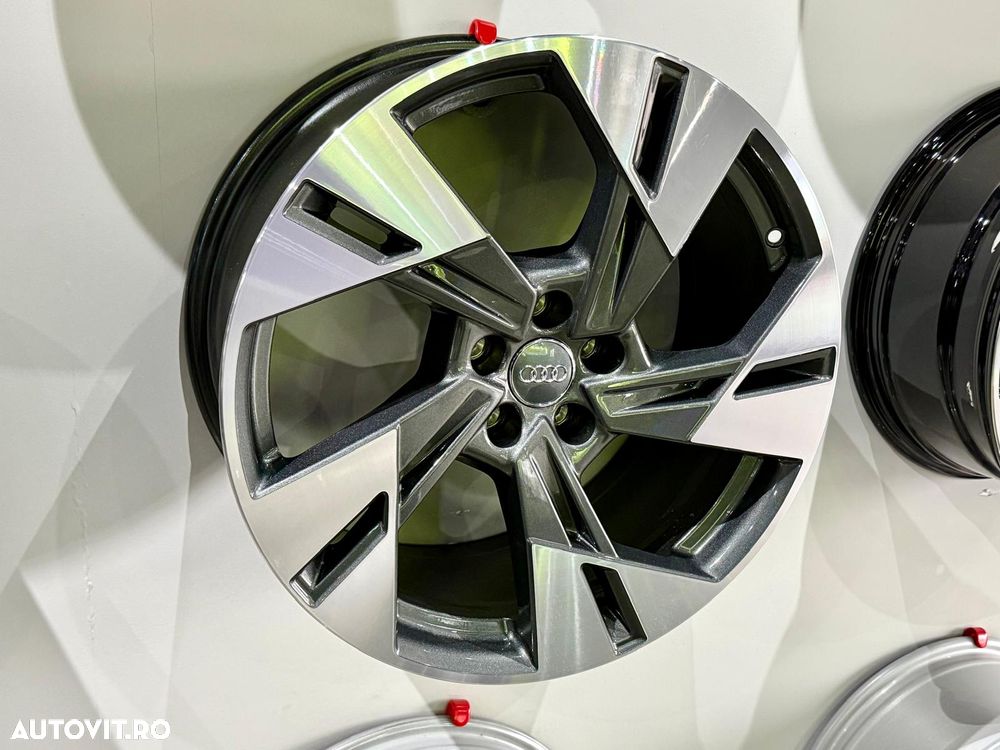 Jante originale Audi Q5, Q7, Q8, noi, 20 inch bicolore - 2
