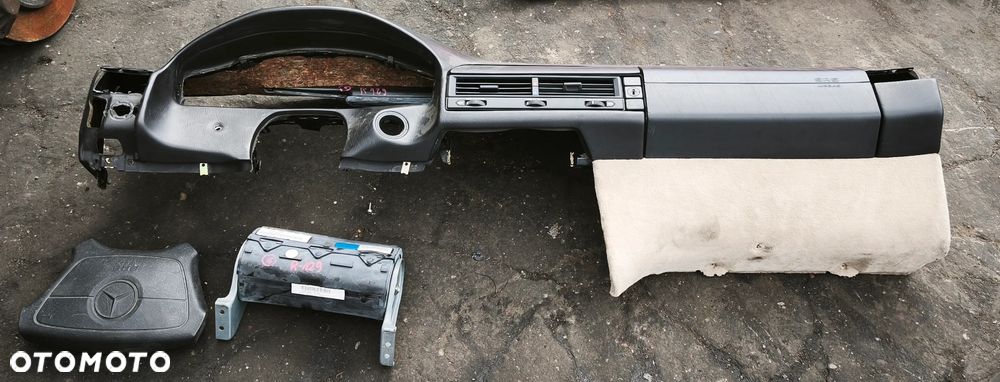MERCEDES SL R129 94r DESKA ROZDZIELCZA AIRBAG KONSOLA - 1