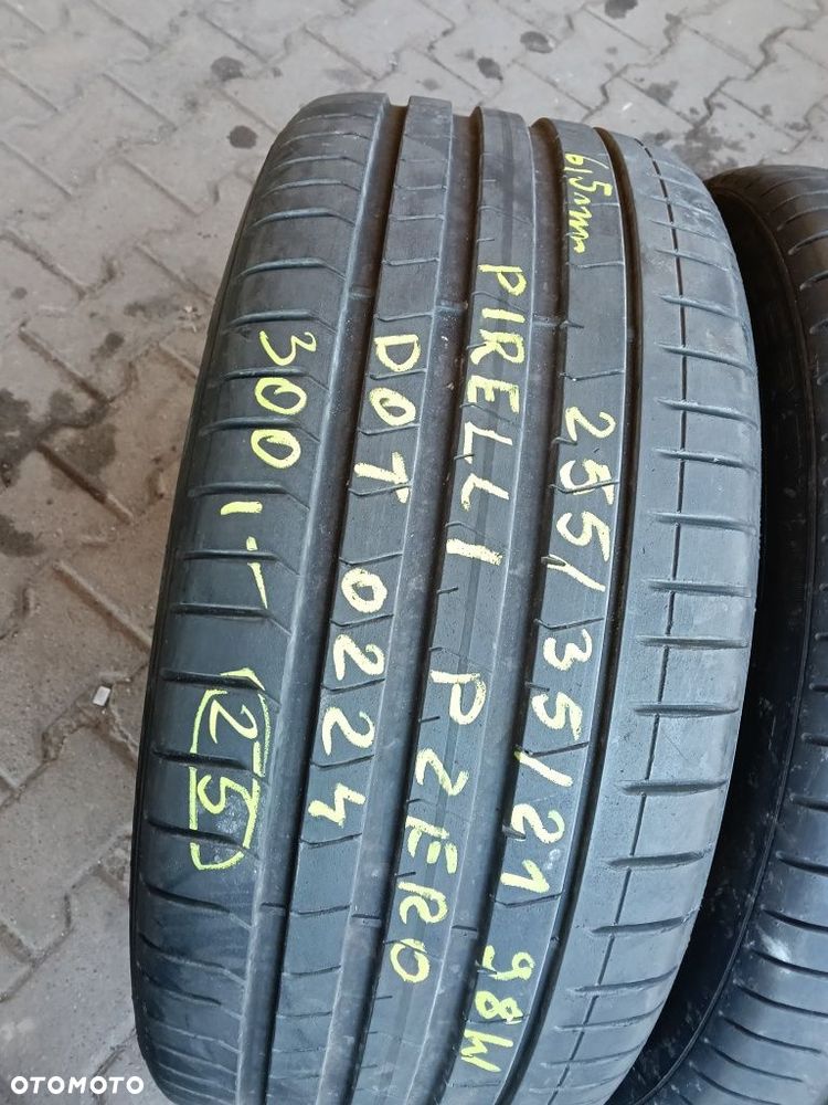 Opony letnie 255/35/21 Pirelli Pzero homologacja Tesla T1 2024r. - 2