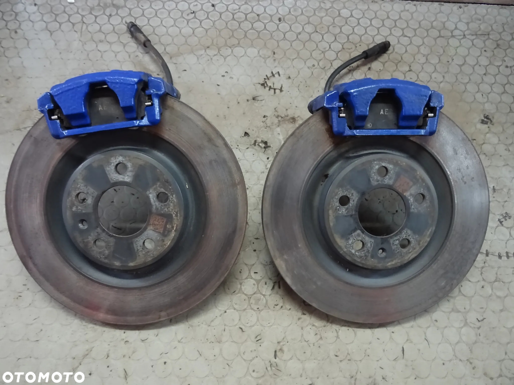 zaciski tarcze klocki 375mm 330mm Audi A6 C8 A7 A4 A5 Q7 czesci - 9