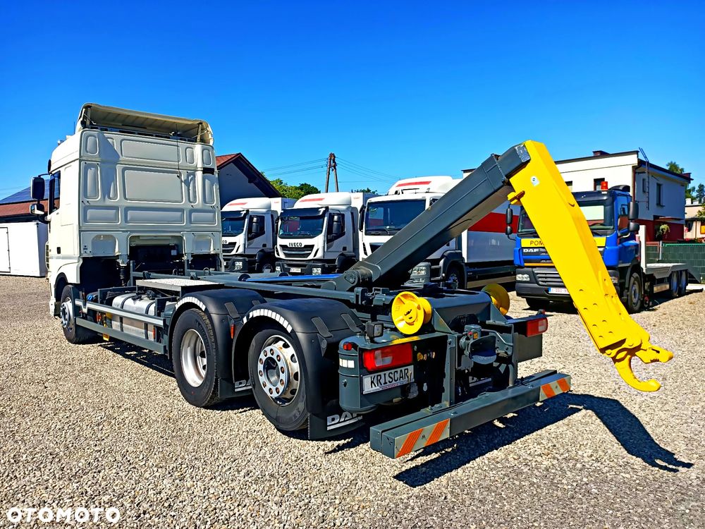 DAF XF450 6x2 Hakowiec Pod kontener 750cm - 8