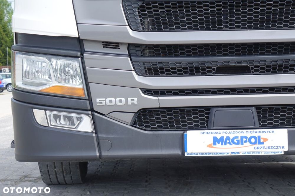 Scania R500 / EURO 6 / STANDARD / AUTOMAT / RETARDER / KLIMATYZACJA POSTOJOWA / LODÓWKA  /  2 ZBIORNIKI - 10
