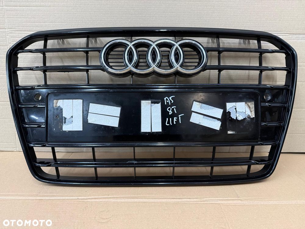 AUDI A5 8T LIFT S-LINE 12-17 GRILL ATRAPA ZDERZAKA CZARNA 8T0853651G - 2