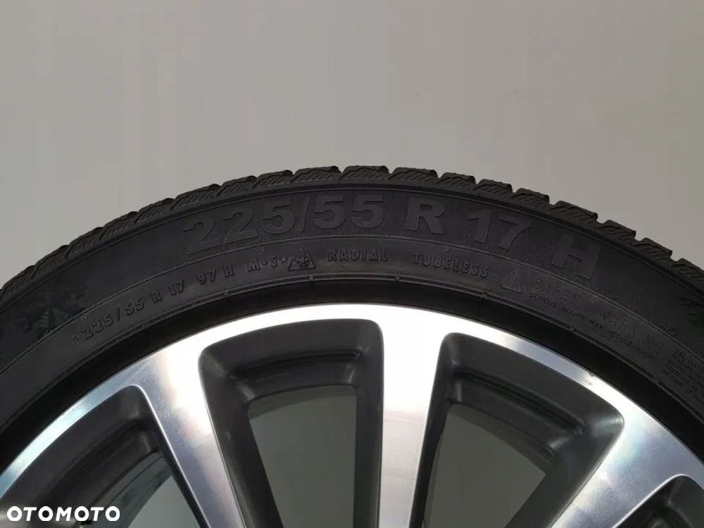 4X ORYGINALNE KOŁA 17" ZIMOWE 225/55 R17 MERCEDES W213 A2134011300 - 9