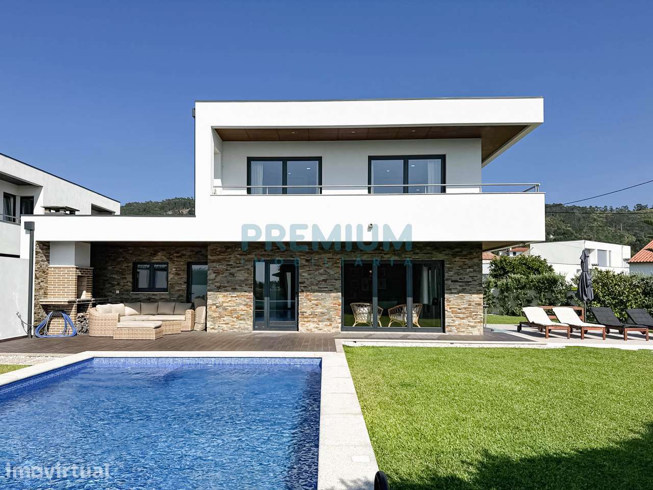Moradia T6 com piscina e vista mar em Esposende - Grande imagem: 3/57