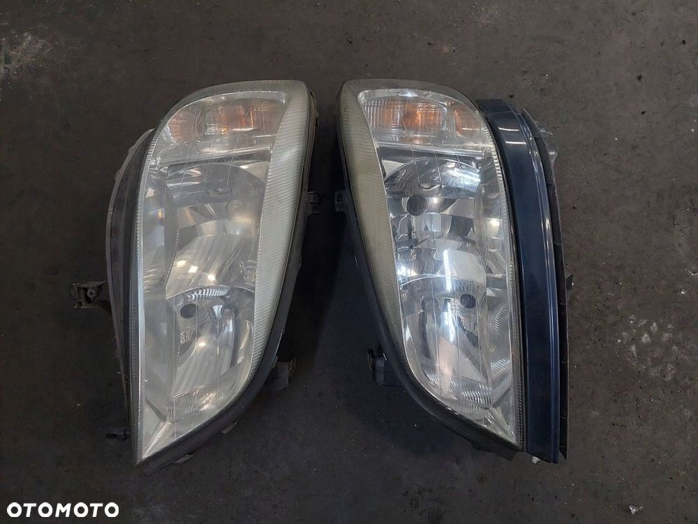 KOMPLETNY PRZÓD MASKA ZDERZAK LAMPA LAMPY OPEL ZAFIRA A Z20H - 3