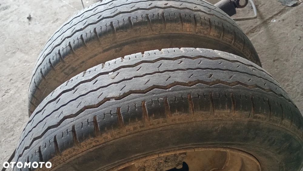 F.VAT  Koła HYUNDAI H100 H1 Opony RA08 145R12C HYUNDAI H100 felga 12 koło zapasowe bliźniak - 1