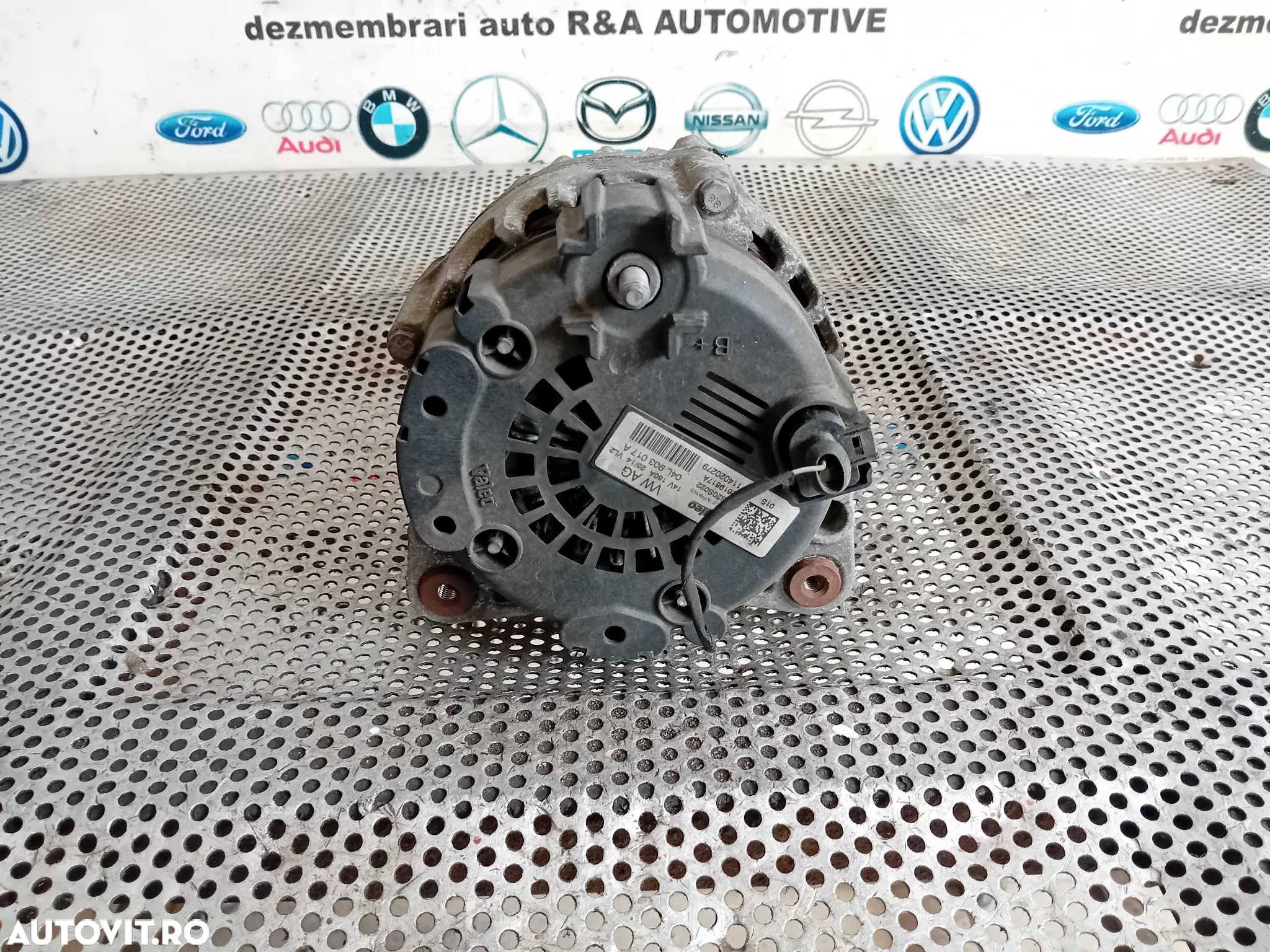 Alternator Audi A6 C7 A5 A4 B8 Q5 Q3 2.0 Tdi Cod 04L903017A 2012-2018 Motor CNH - 7