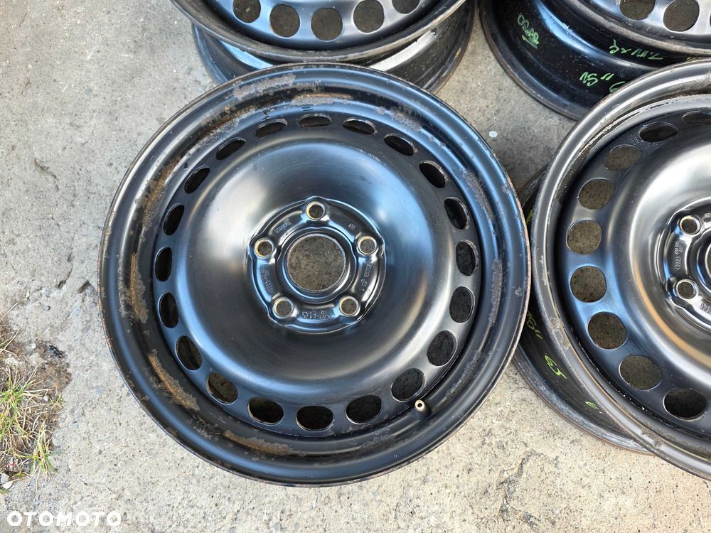 Oryginalne felgi stalowe AUDI A4 B5 15" 5x112x57,1 ET 45 VW Passat - 2