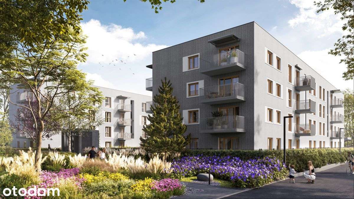 2-pokojowe mieszkanie 40m2 + ogródek Bezpośrednio - Pełny obrazek: 3/20