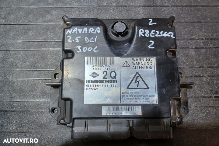 Calculator motor ECU MB275800-7455 - 2.5 DCI MB275800-7455 - 2.5 DCI - 1