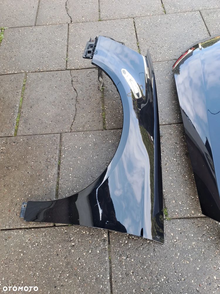 Volkswagen Passat B6 błotnik lewy maska kod lakieru LC9X i inne - 2