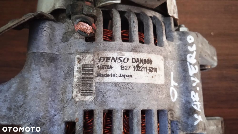 Alternator Toyota Yaris Verso 1.3 VVTI 102211-6210 - 2