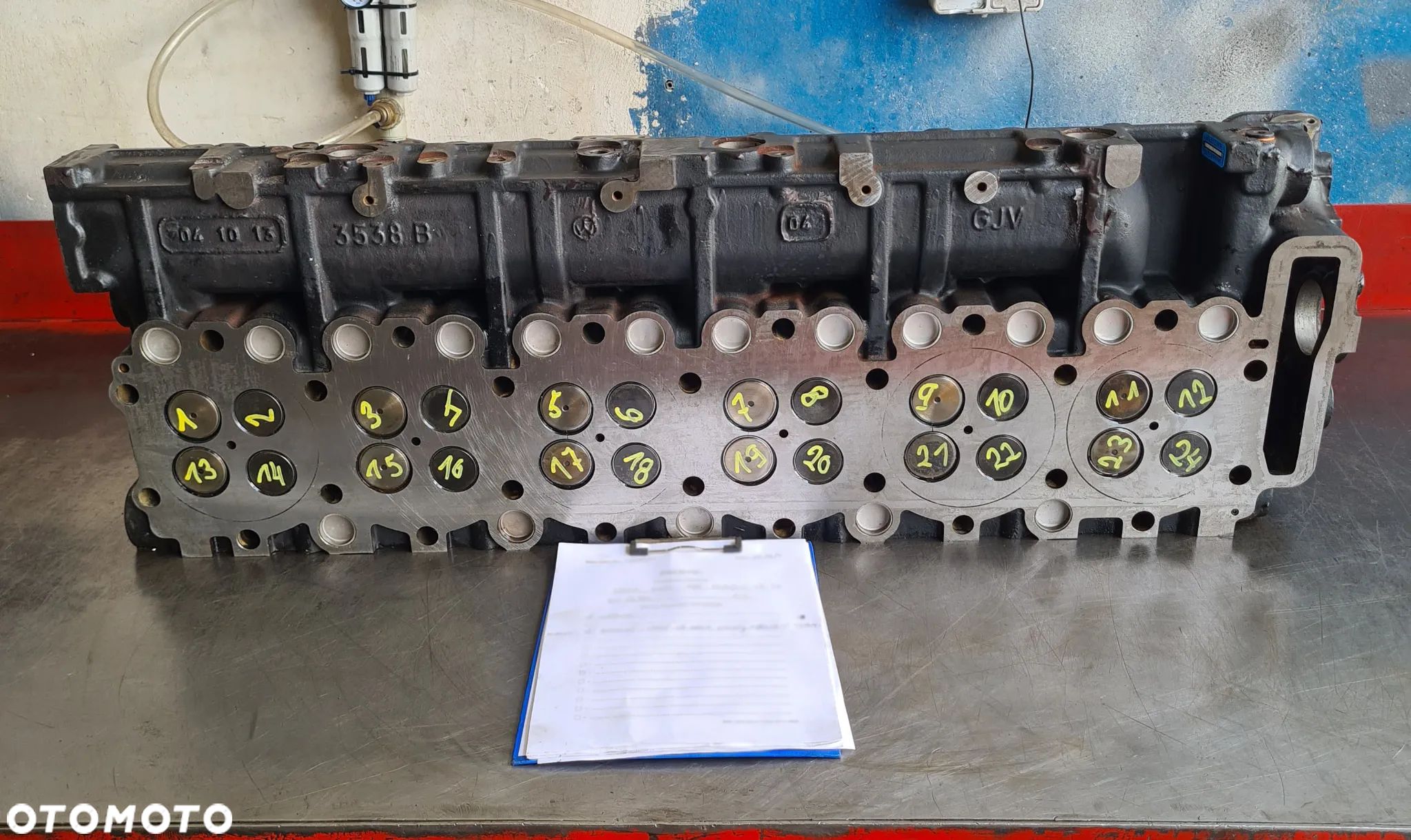 Regeneracja głowicy MAN tgx 440 480 D2676 EURO 6 - 1