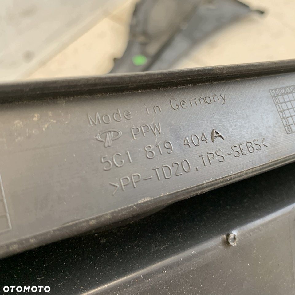 Podszybie Lewe Prawe 2 Części Komplet Oryginalne Vw Golf 7 Vii 5G 15R - 8