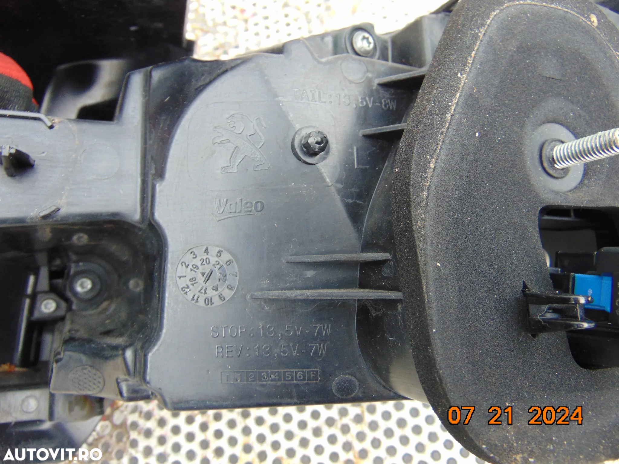 Stop Peugeot 208 dupa 2019 stopuri spate stanga dreapta led lampa tripla spate - 7