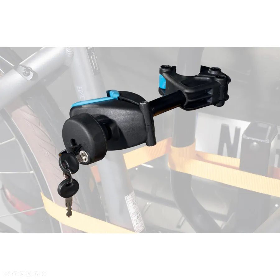 Bagażnik rowerowy na hak holowniczy NORAUTO E-FIT 200-2 na 2 rowery kompatybilny z rowerem elektrycznym - 10
