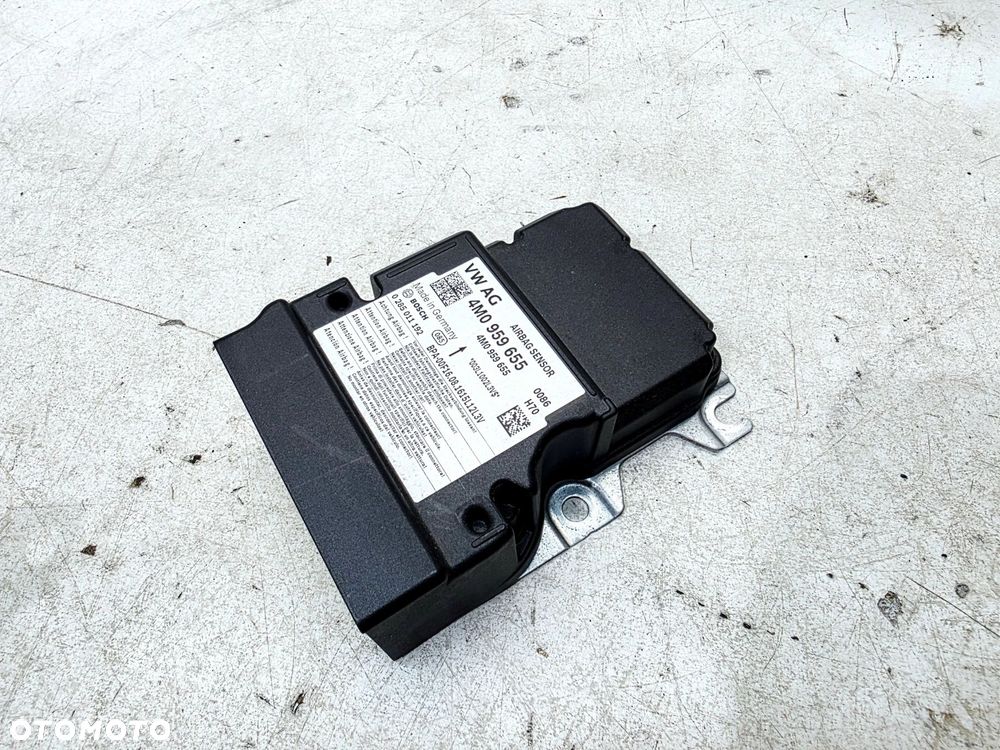 MODUŁ SENSOR STEROWNIK PODUSZEK AIRBAG AUDI Q7 4M 4M0959655 - 2