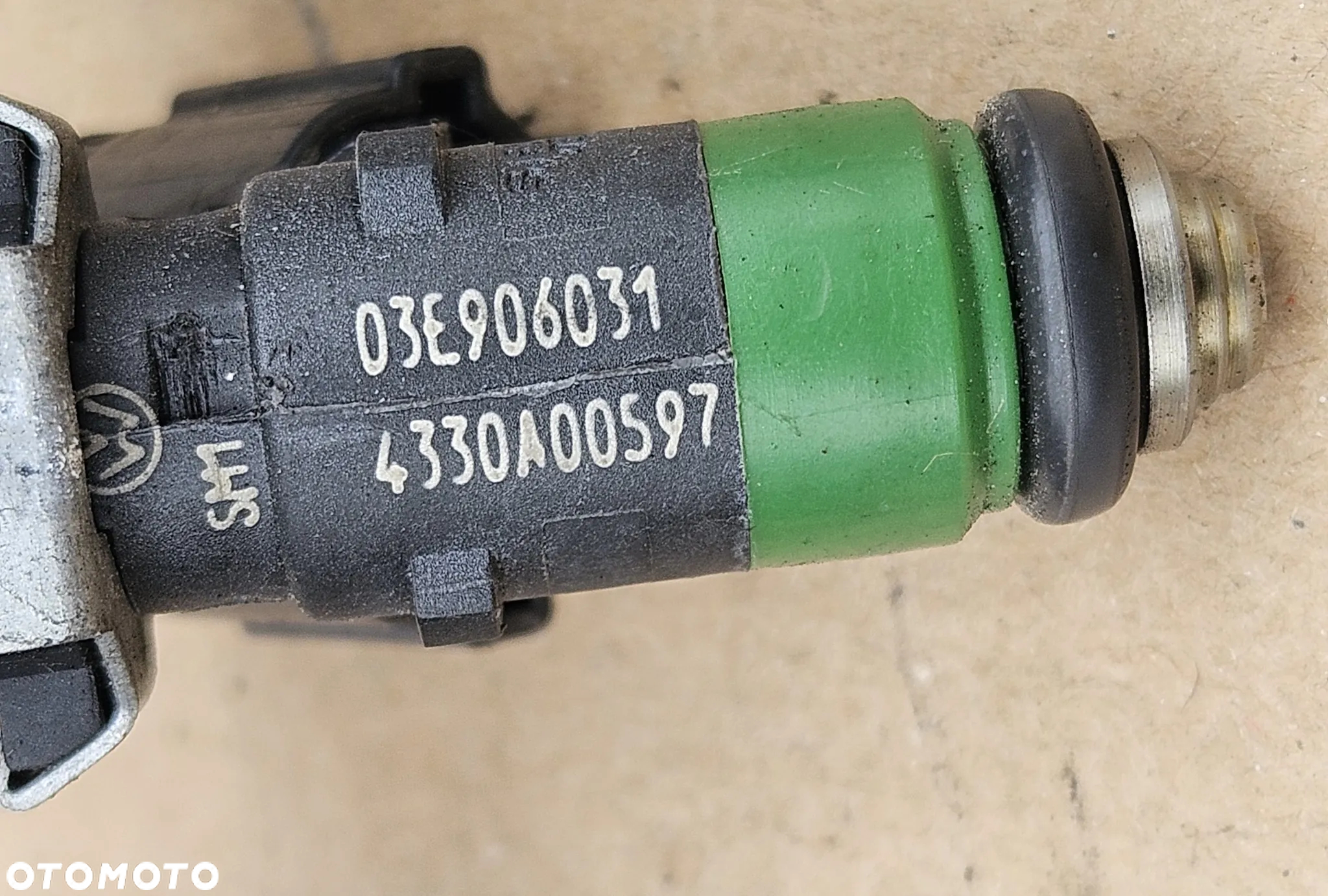 VW Polo 9N Skoda Fabia Seat Ibiza  wtryskiwacz listwa wtryskowa 1.2 12V 03E906031 03E133320 A 03E906031C - 6
