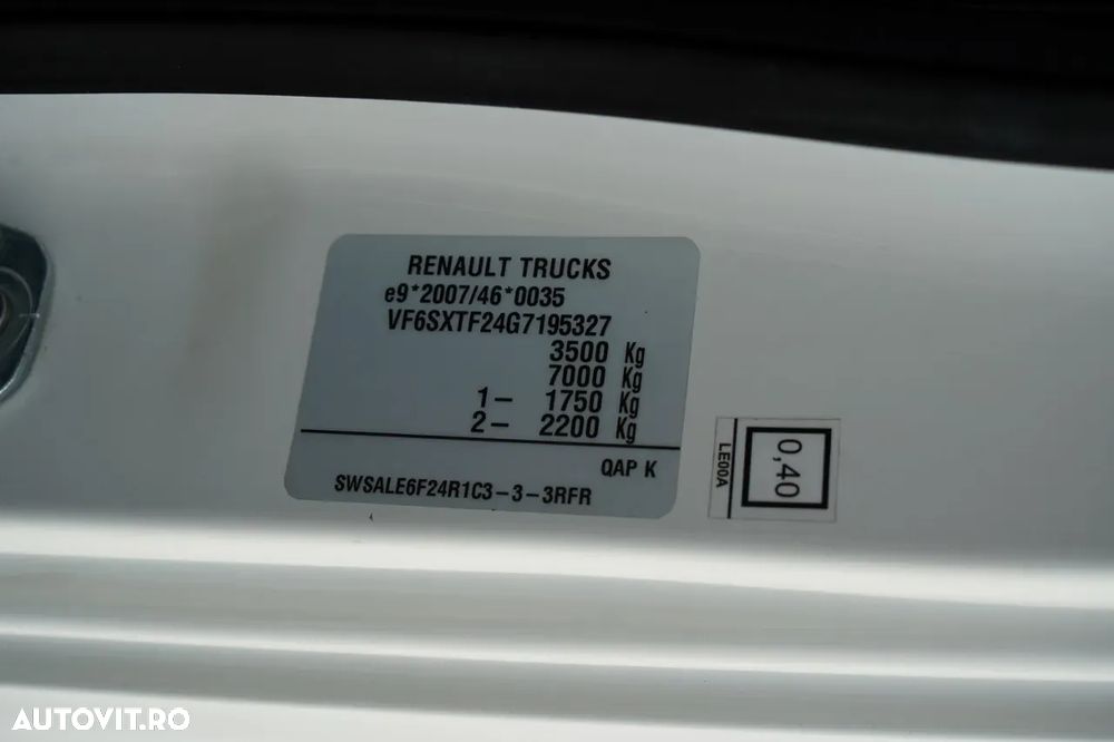 Renault MAXITY / BASCULATOR SPATE 2.6 M / DUBLU / MANUAL / 3 LOCURI / IMPORTAT - 32