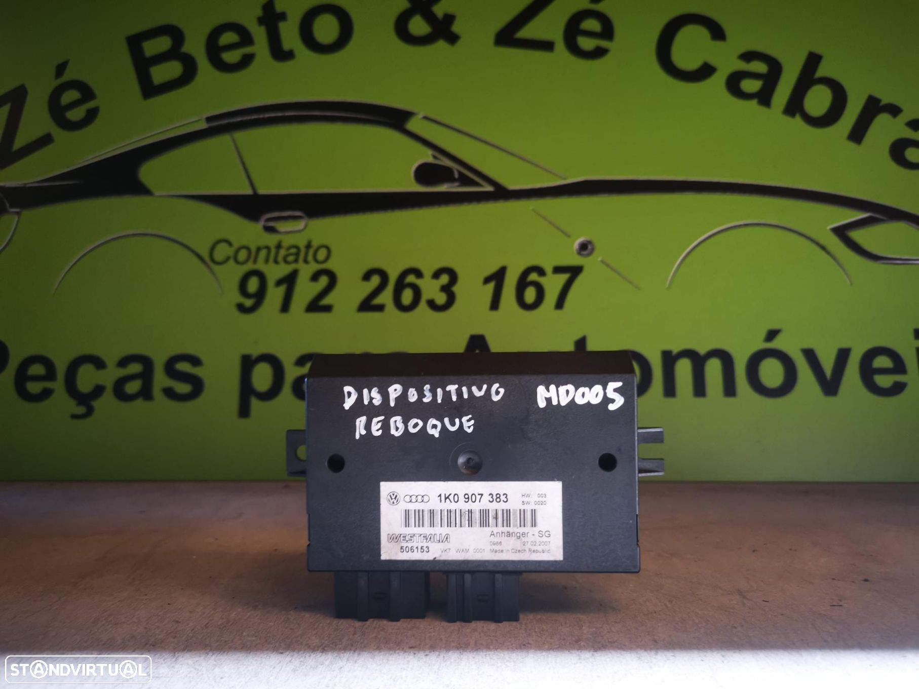 VW PASSAT / AUDI A6 MÓDULO REBOQUE ATRELADO - MD005 - 1