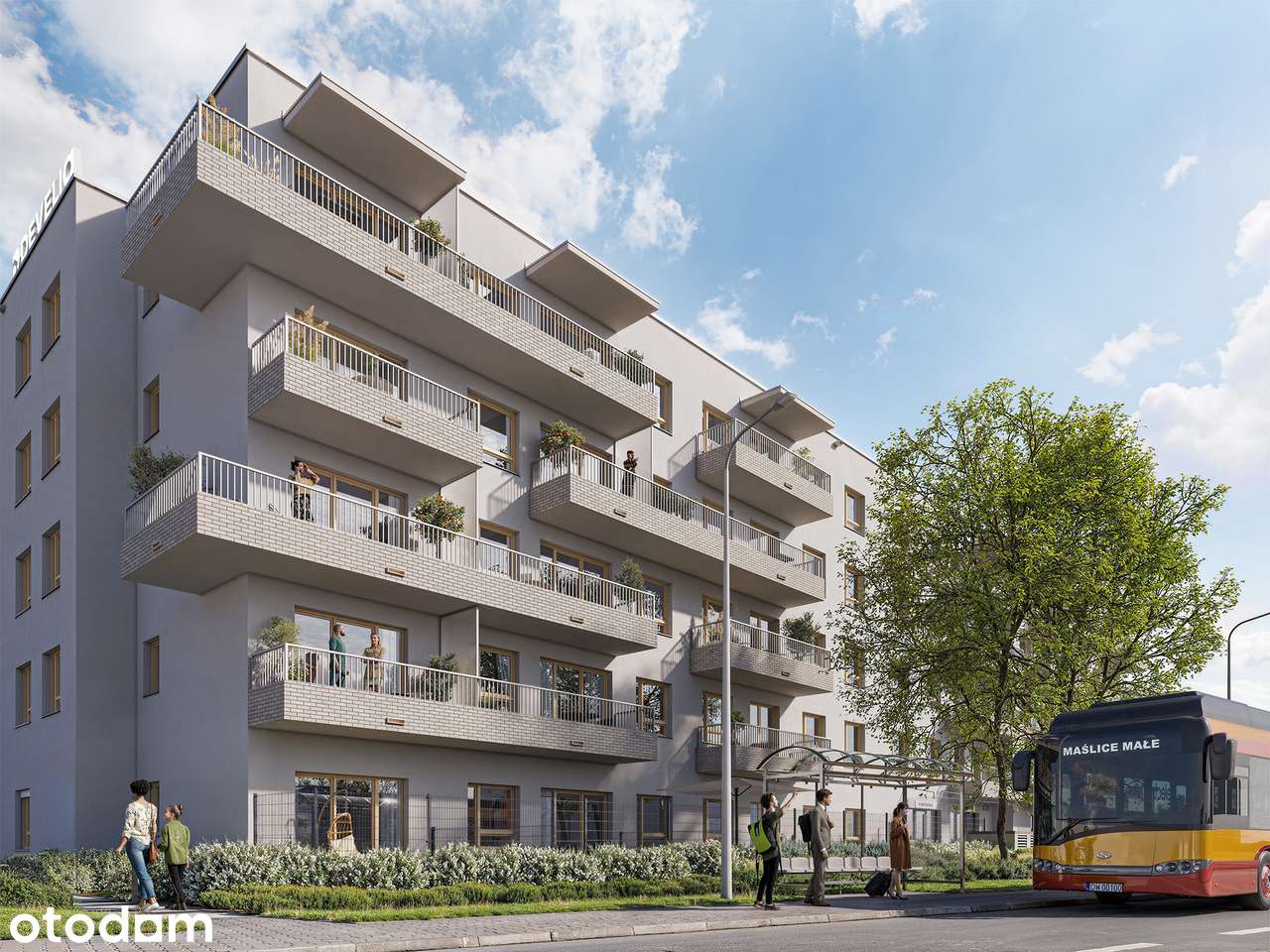3-pokojowe mieszkanie 51m2 + ogródek Bez Prowizji