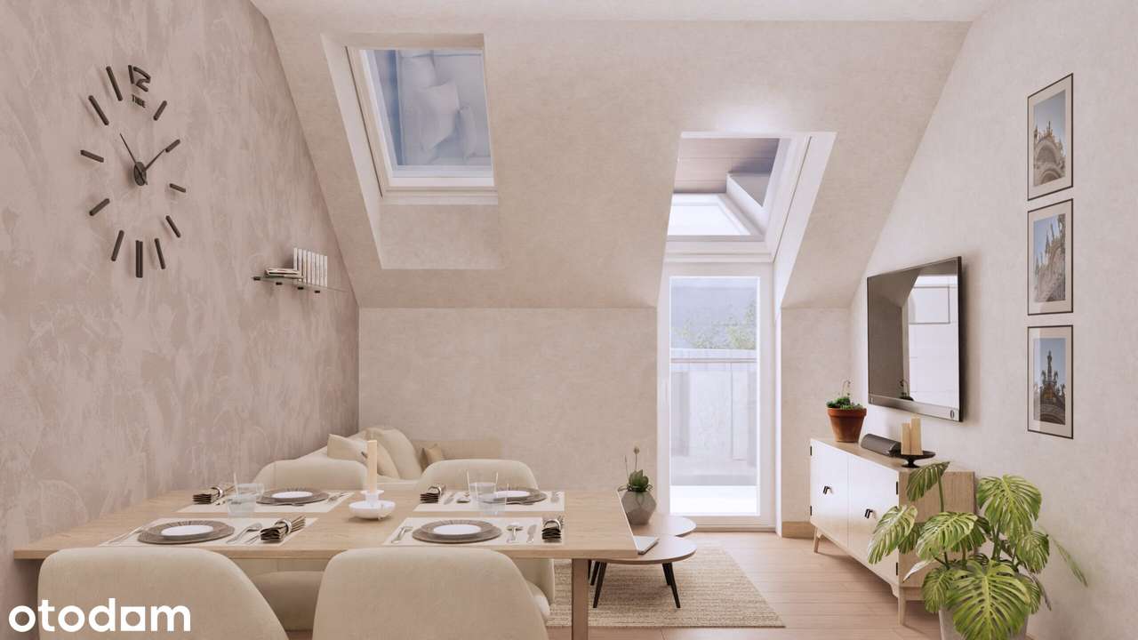 Promocja! 2 pokojowe mieszkanie z dużym balkonem