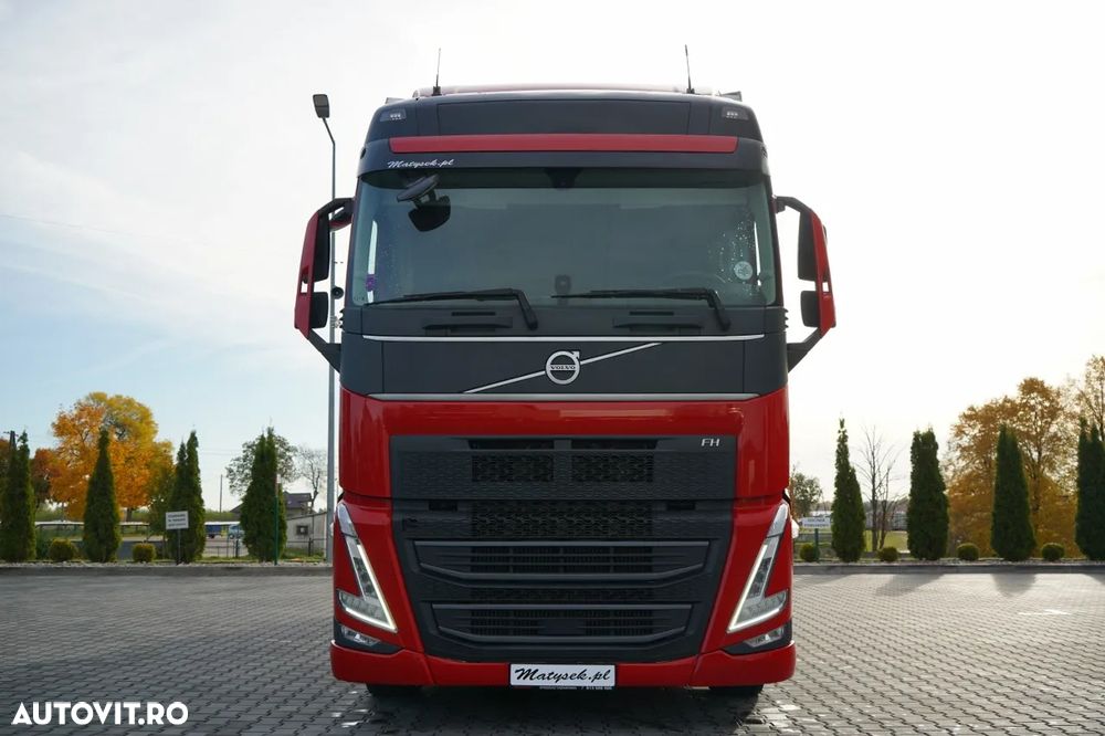 Volvo FH 460 / SOLOWKA / I-SAVE / I-PARK COOL / DIRECȚIE ȘI PUNTE RIDICABILĂ / WIELTON / CORTINĂ ARMATĂ - 9