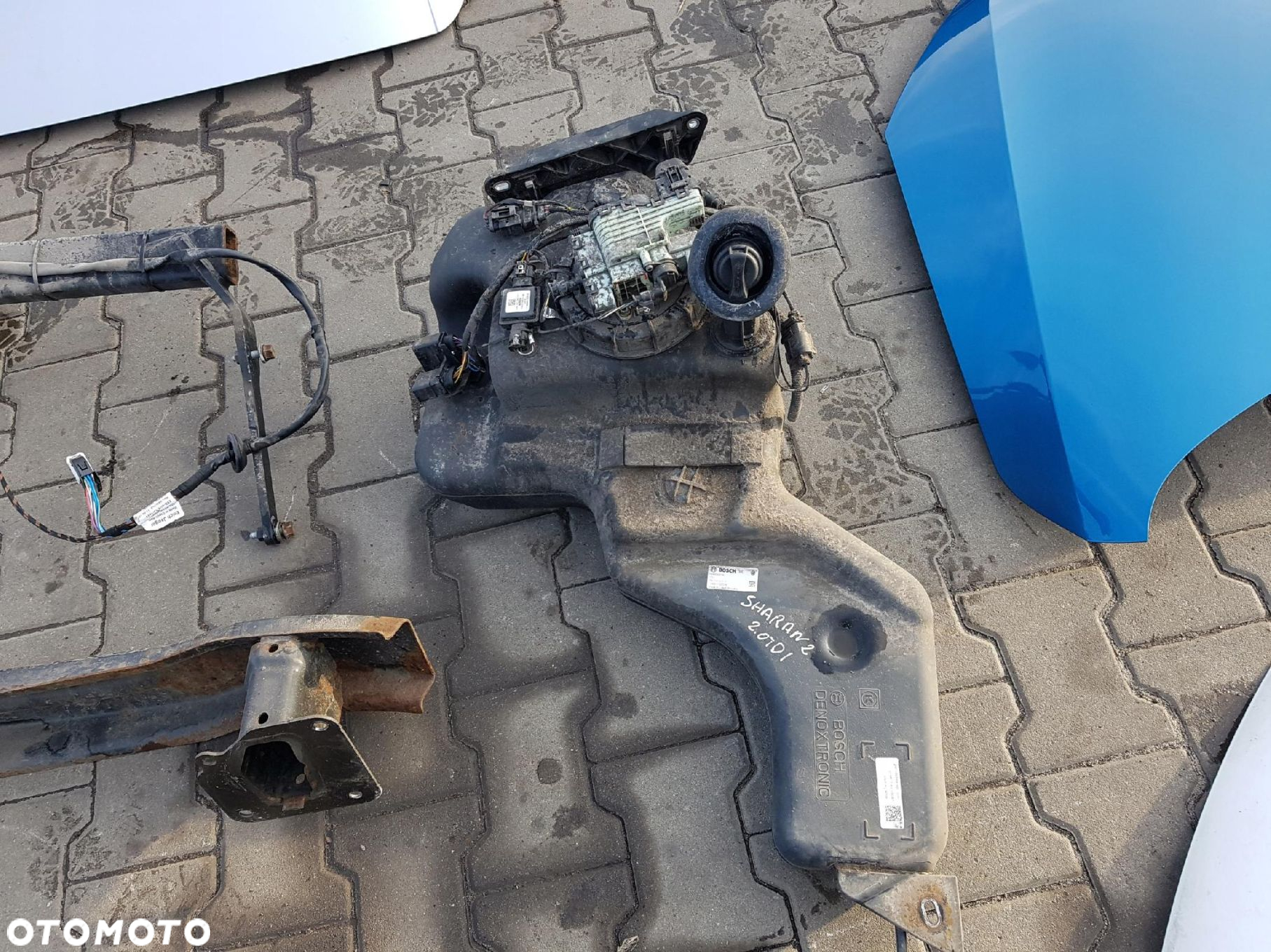 SEAT ALHAMBRA 2 II 7N SHARAN 2.0 TDI BAK ZBIORNIK POMPKA ADBLUE - 3