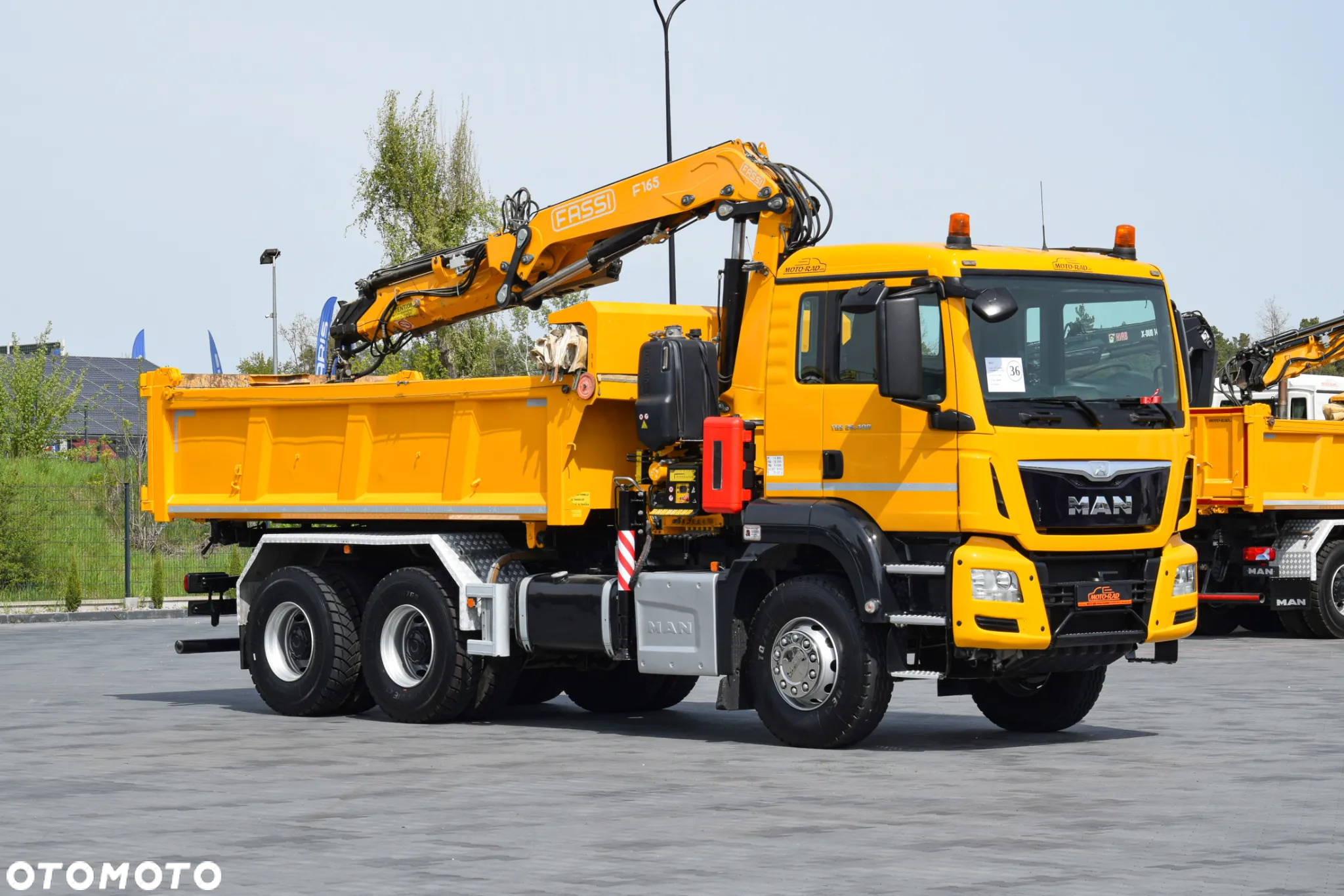 MAN TGS 26.400 / 6x4 / EURO 6 / UDT / HDS FASSI 165 / WYSUW x3 / ROTATOR / CHWYTAK / STEROWANIE RADIOWE / WZMOCNIONA RAMA / WYWROTKA / HYDROBURTA / AUTOMAT / 2017 / NOWE OPONY - 100% / NISKI PRZEBIEG / STAN IDEALNY / SPROWADZONY - 3
