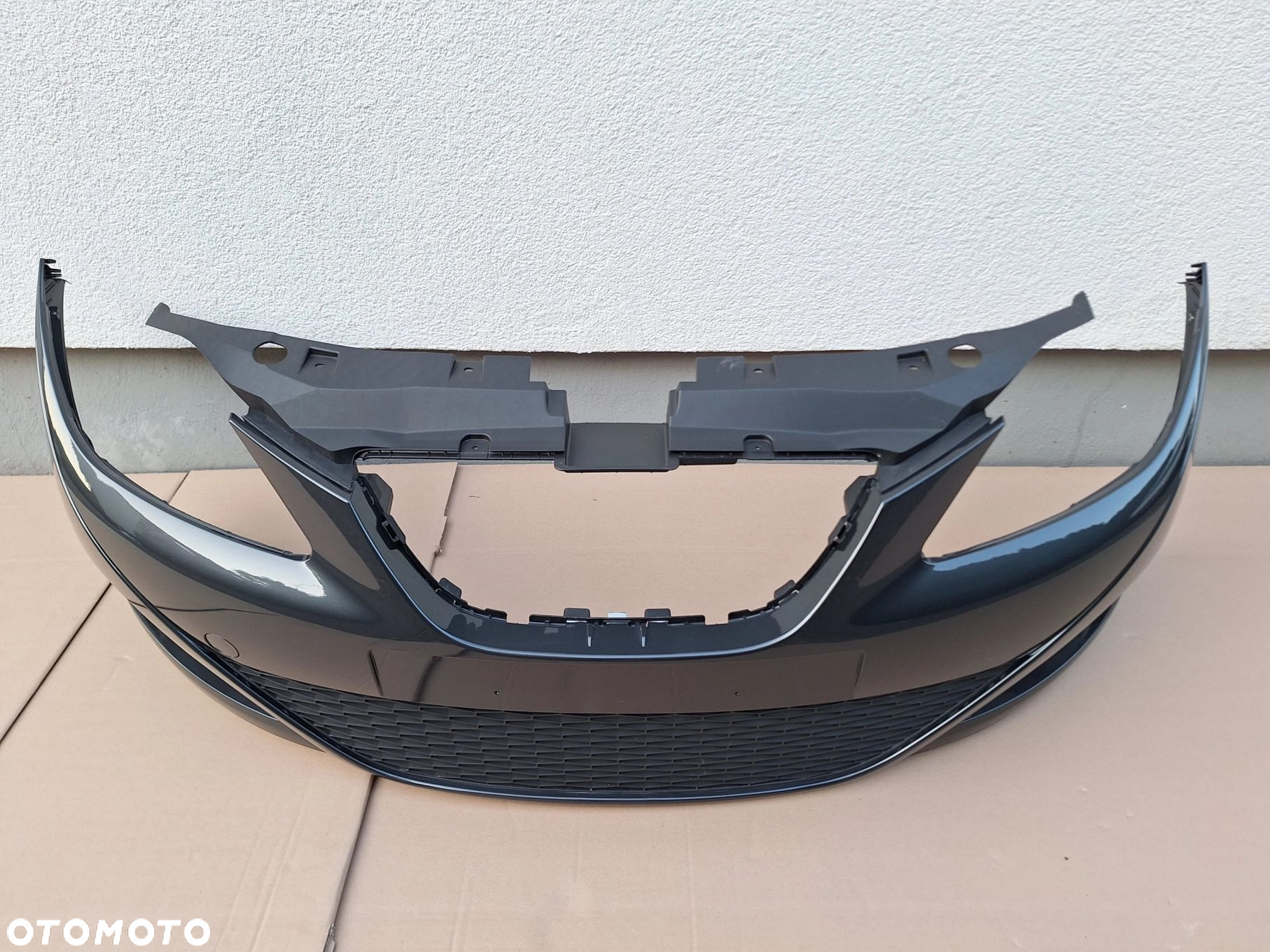 SEAT IBIZA IV 08-12r 6J0 ORYGINAŁ NOWY BDB SZARY MET. ZDERZAK PRZÓD PRZEDNI 6J0807221 WYSYŁKA 24H - 3
