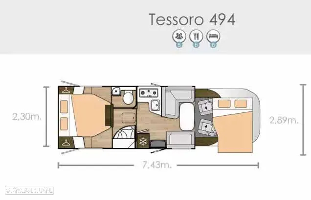 Benimar Tessoro 494 Northautokapp - 12
