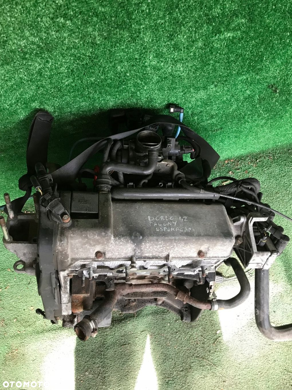 SILNIK FIAT DOBLO PUNTO II 2 1.2 8V BENZYNA POD WSPOMAGANIE W-WA - 6