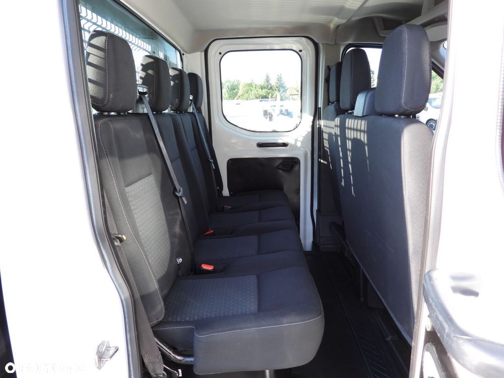 Ford TRANSIT SKRZYNIA PODWÓJNA KABINA DOKA 7 MIEJSC BLIŹNIACZE KOŁA KLIMATYZACJA  130KM - 41