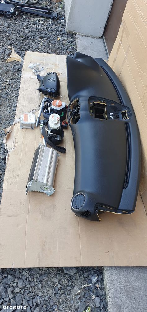 Konsola AIRBAG poduszki sensor Mercedes W209 - 8