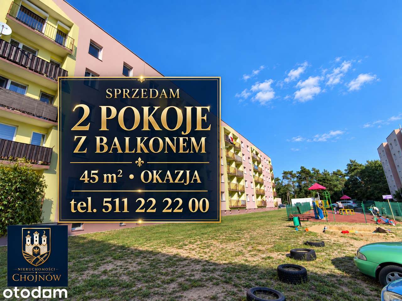 Mieszkanie na sprzedaż, 2 pokoje, 45 m², Szczytnica