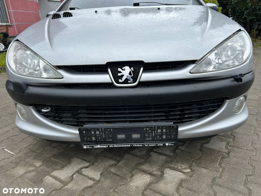 ZDERZAK PRZÓD PRZEDNI KOMPLETNY PEUGEOT 206 CC - 1