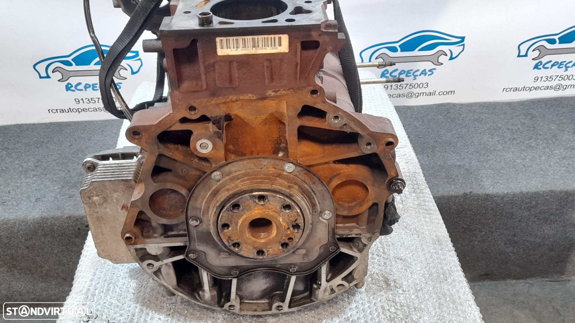 BLOCO ARMADO MOTOR HJBC FORD MONDEO III 3 MK3 2.0 TDCi 16V 115CV HJBC FOCUS CMAX JAGUAR - 9