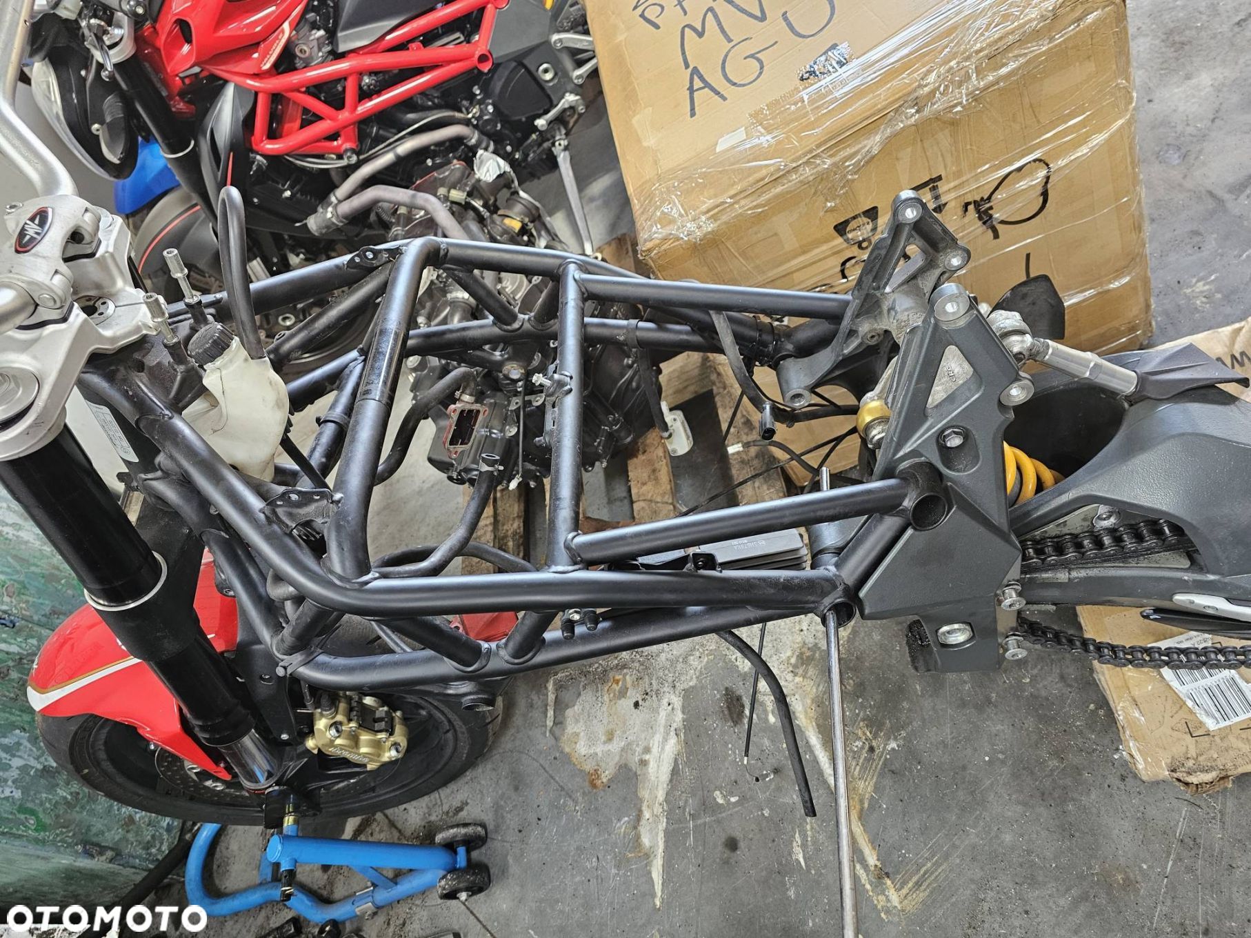 RAMA MOTOCYKL MV AGUSTA BRUTALE 1090 ZAREJESTR PL - 1