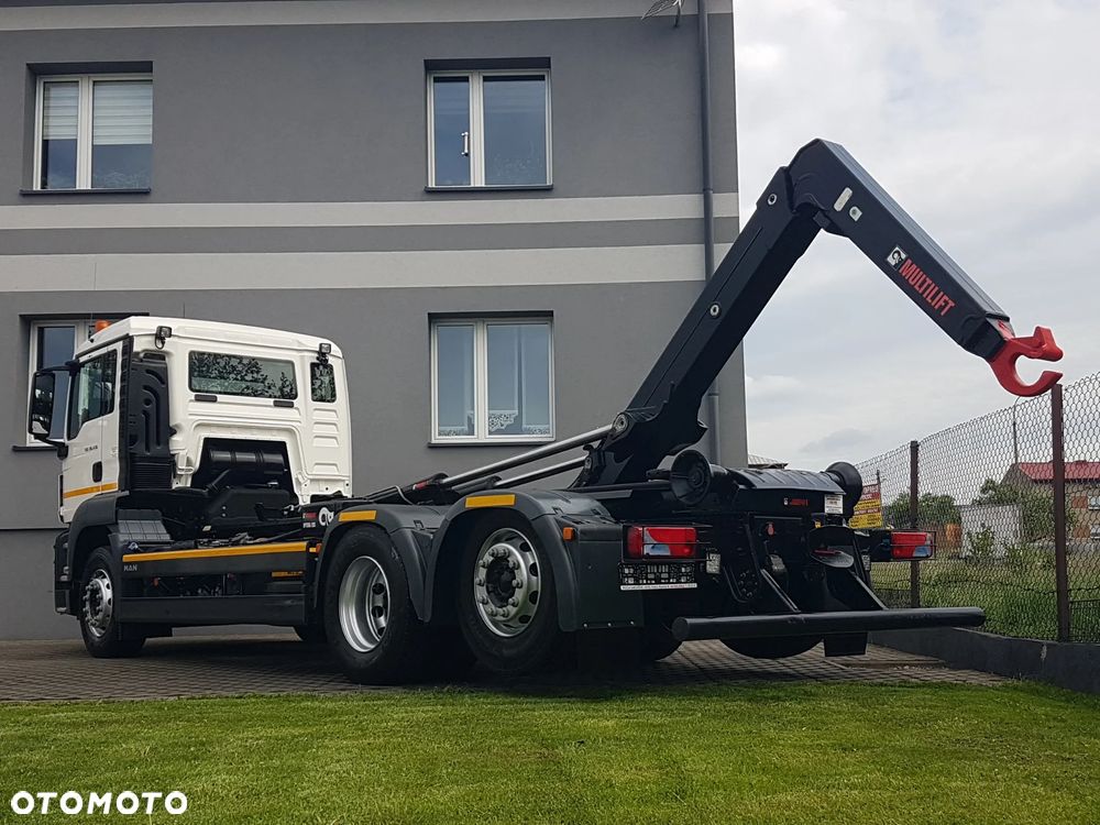 MAN 26.430 TGS 3-OSIE HAKOWIEC MULTILIFT OPTIMA 20S HIAB KLIMA 6x2 - 18