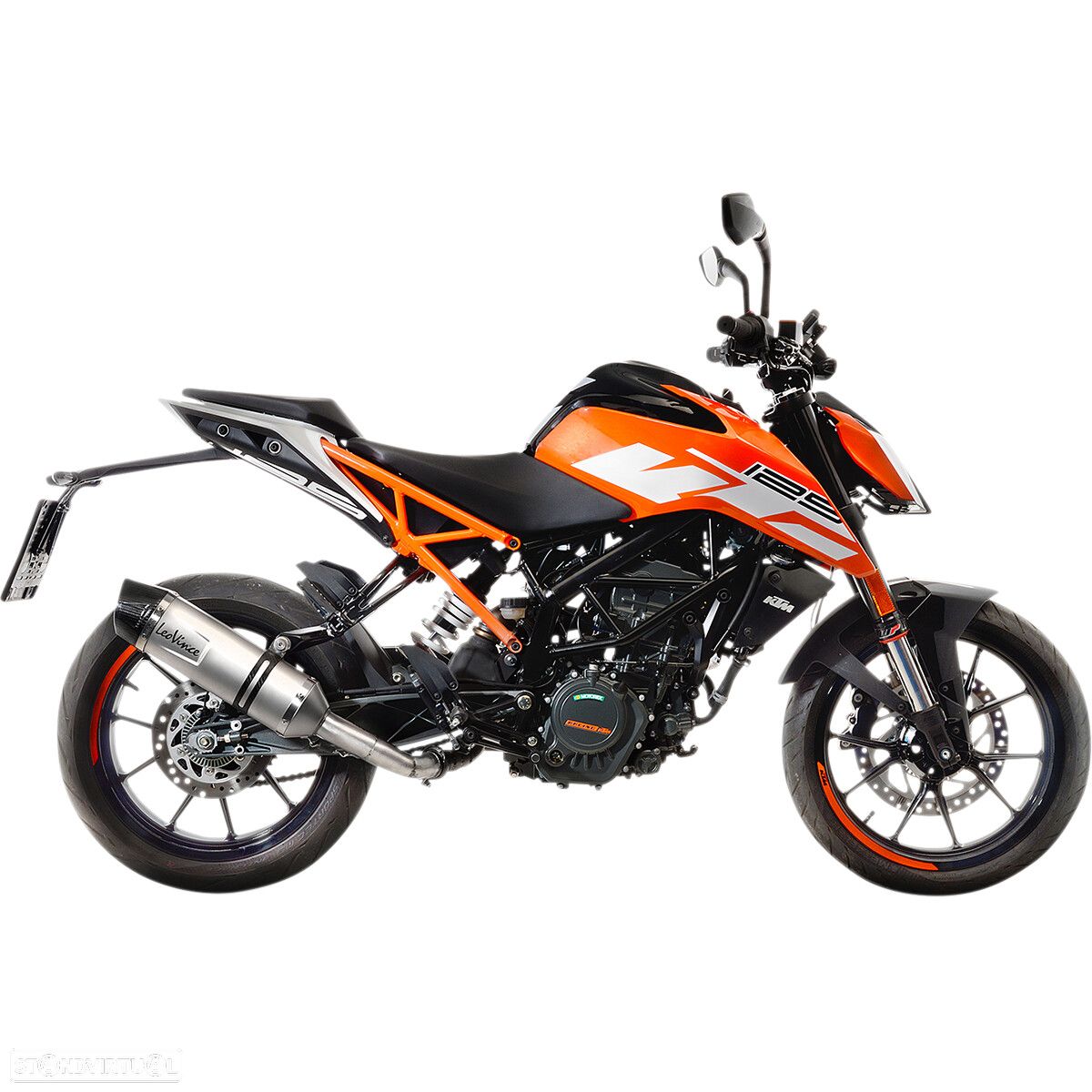 ponteira escape leovince ktm duke 125 / 390 / rc 125 / 390 - 14185e - 1