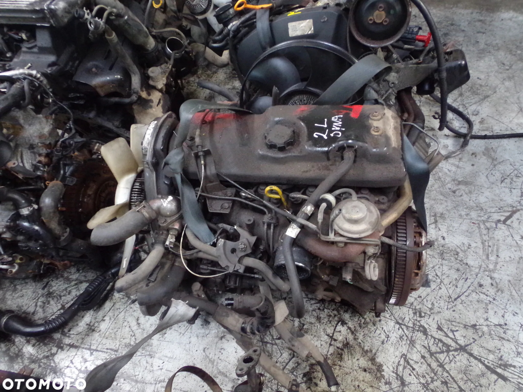 Kompletny silnik Toyota Dyna 2.4D 2.8D 2L - 2