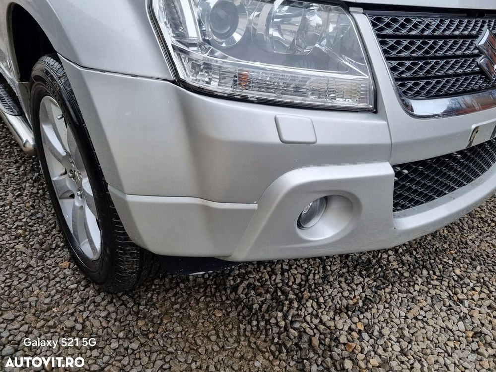 Bara fata Suzuki Grand Vitara 2006 - 2012 Silky Silver Z2S (1415) model cu spalatoare far - 3