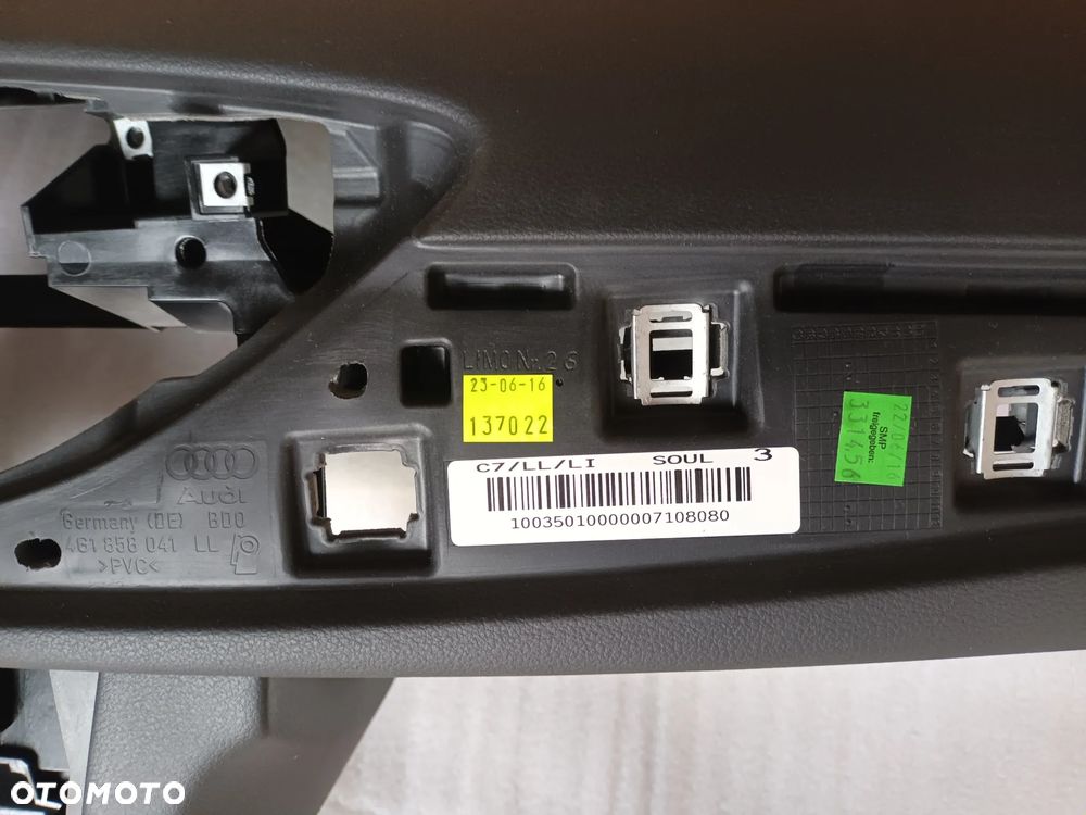 Audi A6 C7 4G Lift DESKA KONSOLA KOKPIT HEAD UP 4G1857001E 28 km ideał - 12