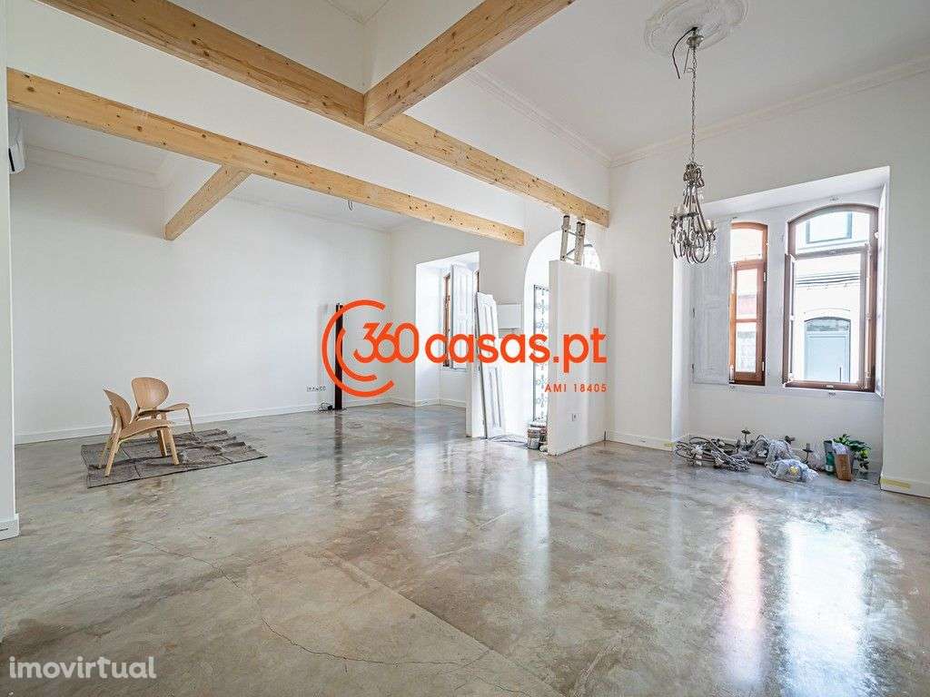 Moradia T1 no centro de Faro, com área bruta de 93m2 e terraço - Grande imagem: 3/24