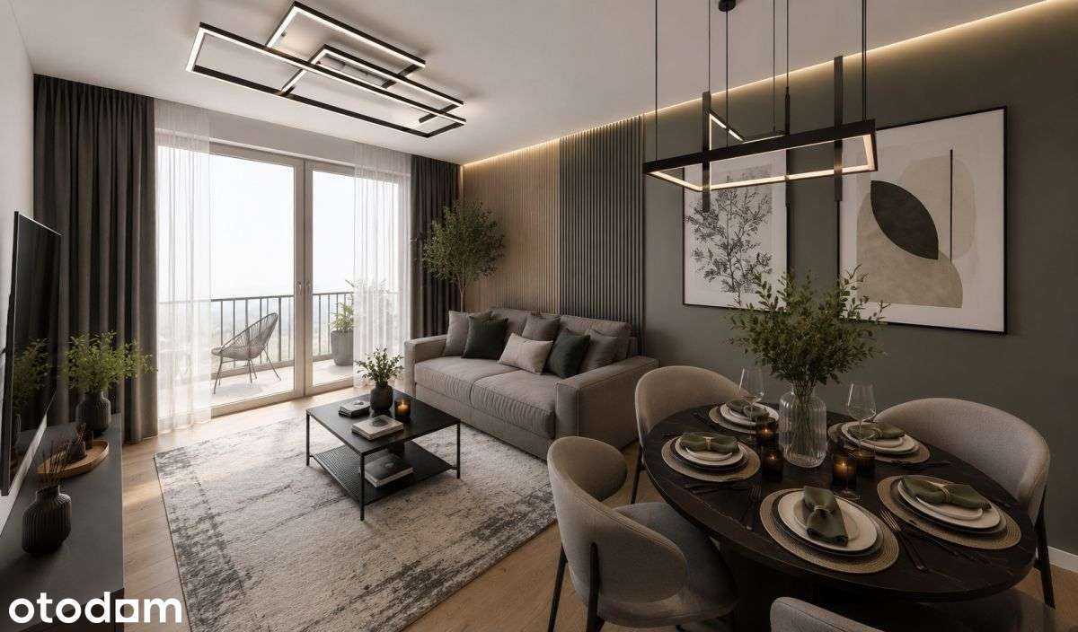 2 pokoje | 41 m² | Harmonogram | Bez Prowizji