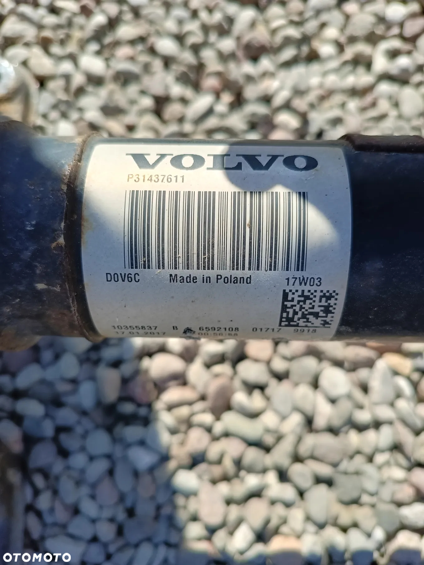 VOLVO XC60 LIFT 2017R 2.4 D5 WAŁ NAPĘDOWY P31437611 31437611 - 6