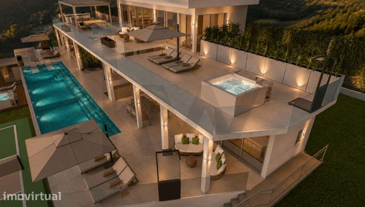 Lote de 1.332 m2 |  Projeto de Moradia de Luxo em Santa Cruz - Grande imagem: 4/18